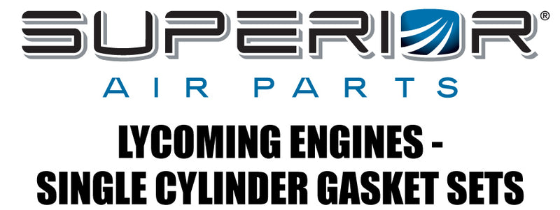 Superior SL12033-SC Gasket Set/ Single Cylinder