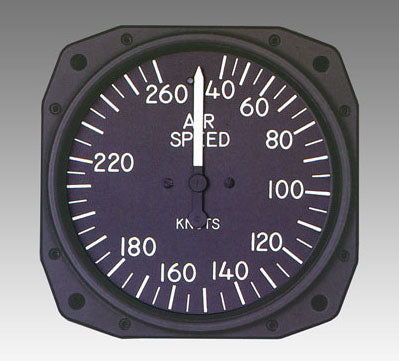 Sigmatek 3-1/8 Airspeed 40-300MPH 40-200KNT LIT