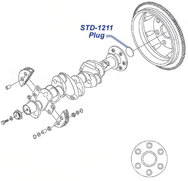 STD-1211 Lycoming Plug 2.00 DIA Expansion