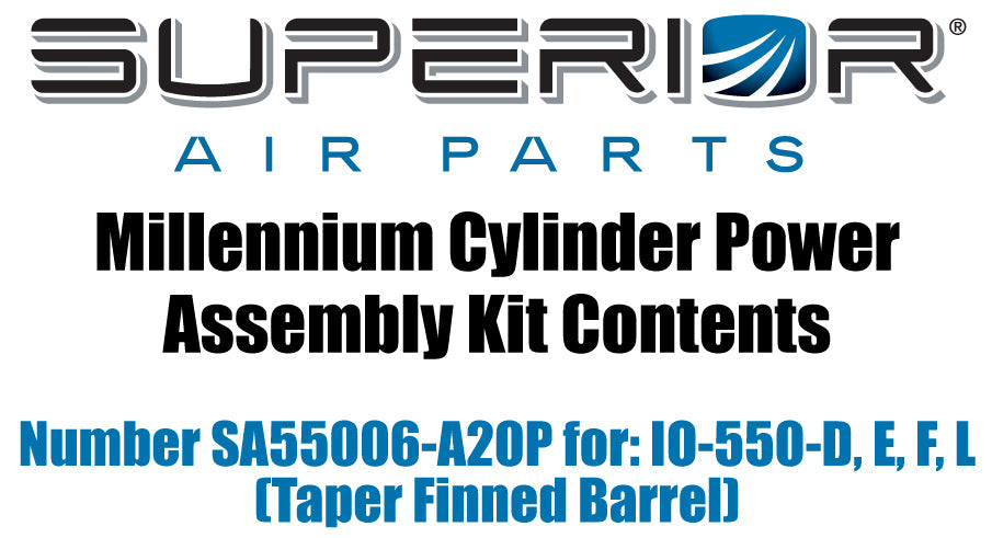 Superior Millennium Cylinder SA55006-A20P PWR Assembly