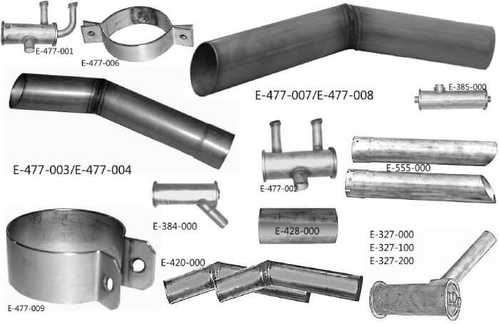 Cessna 150 Tailpipe Brace Clamp