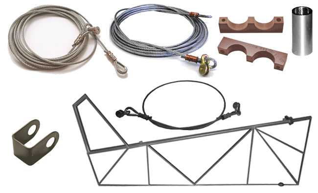 Aeronca Guard Rudder Cable Pulley Unpainted