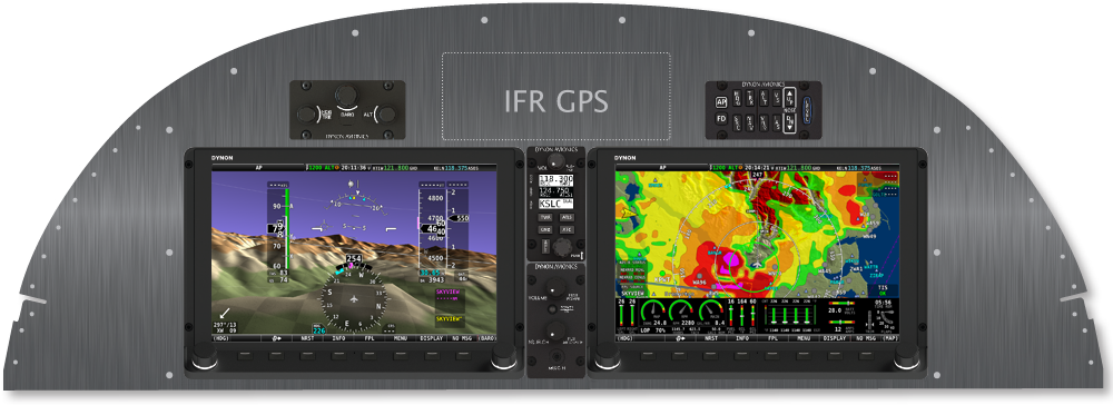 Dynon Skyview SV-COM-T25 COM Transceiver 25 KHZ