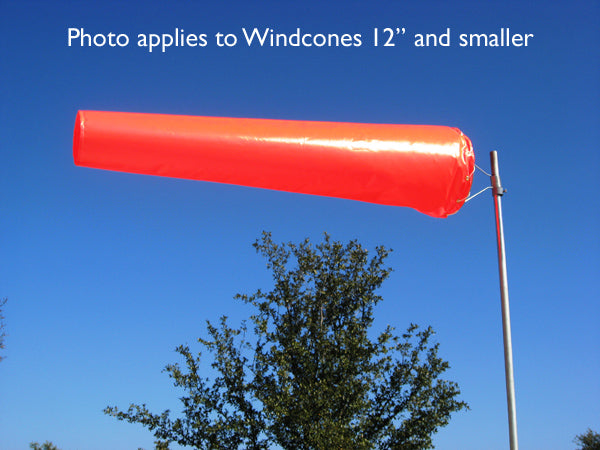 Windcone Nylon Windsock 12 X 48